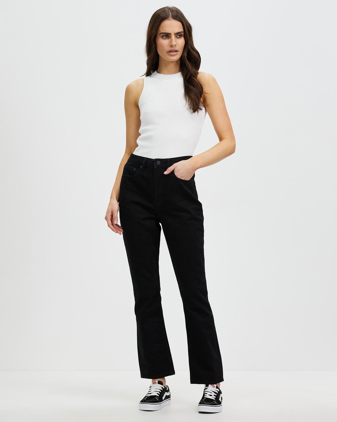 Silent Theory Greta Tank | White