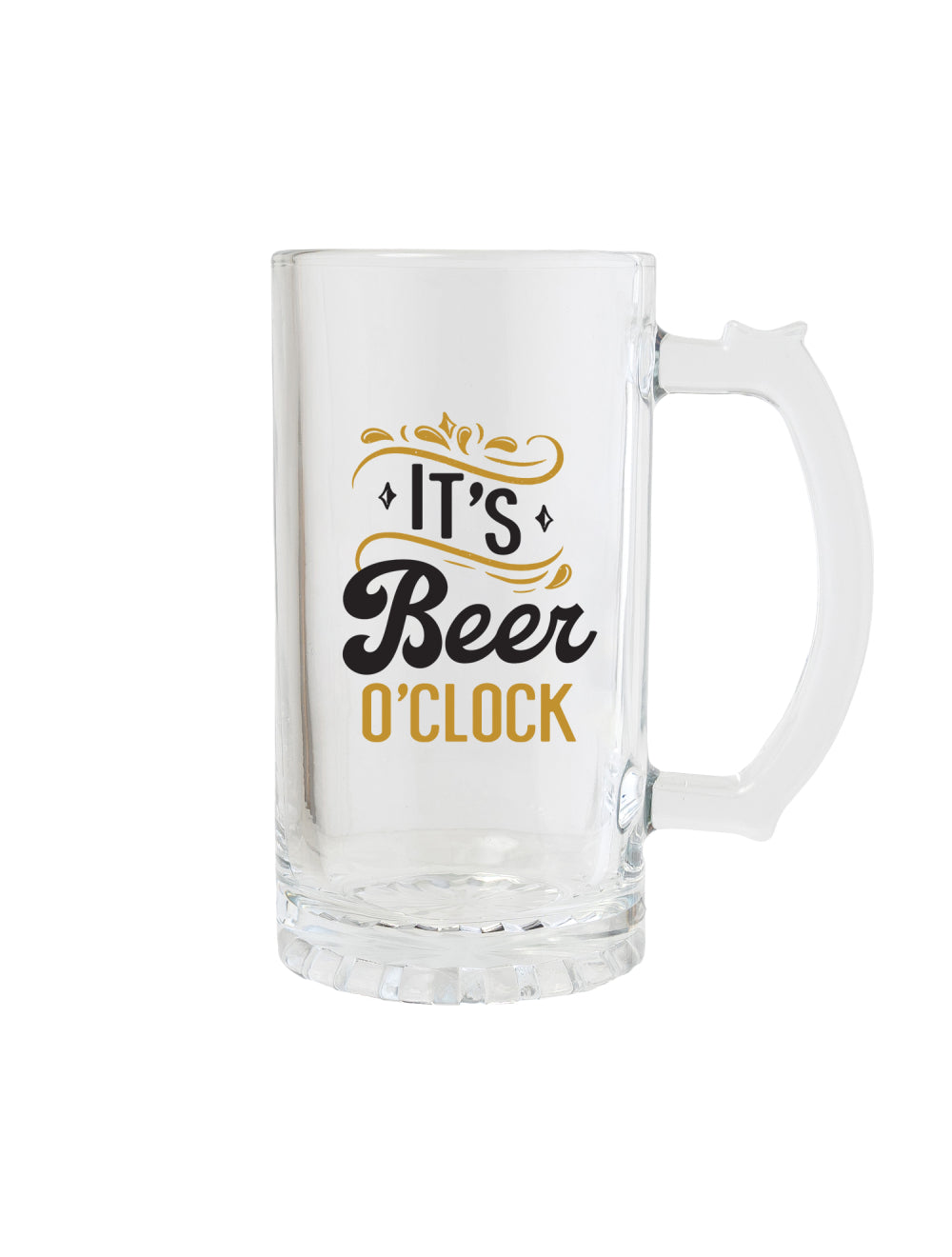Sip Celebration Beer O'Clock Beer Glass