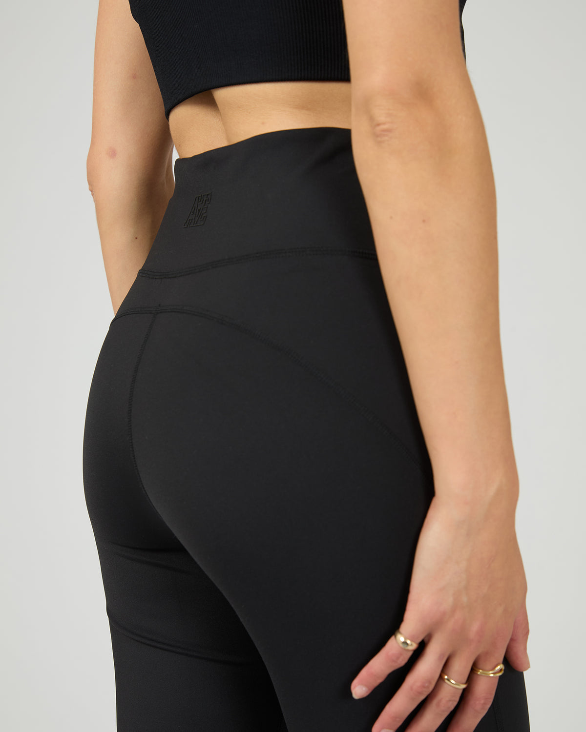 All About Eve Studio Crop Flare Pants | Black