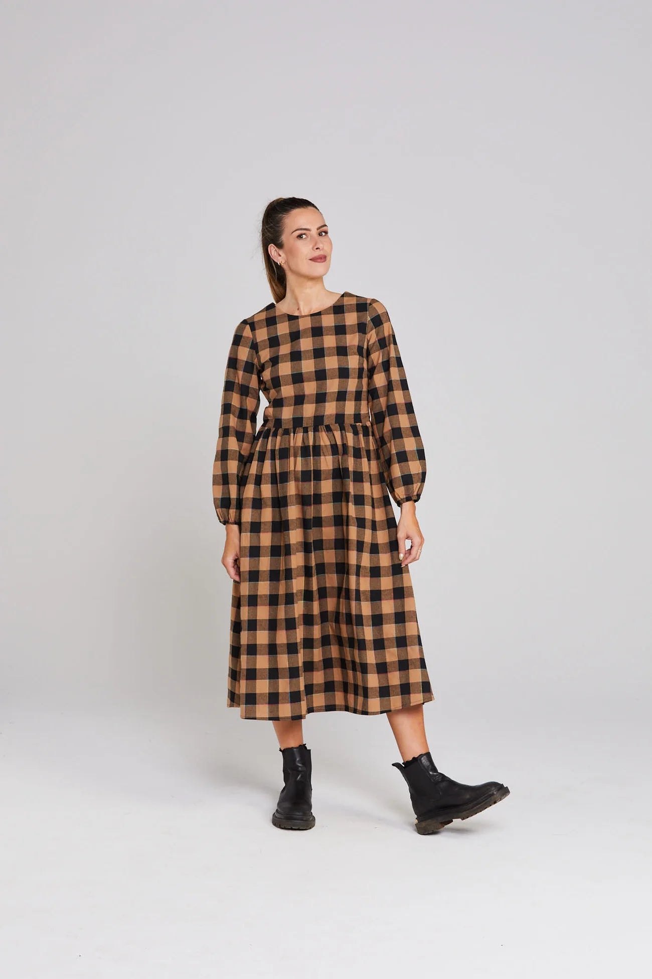 Thing Thing Pippo Dress | Cocoa Check
