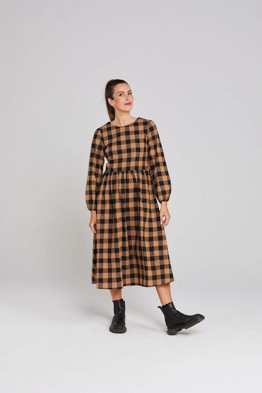 Thing Thing Pippo Dress | Cocoa Check