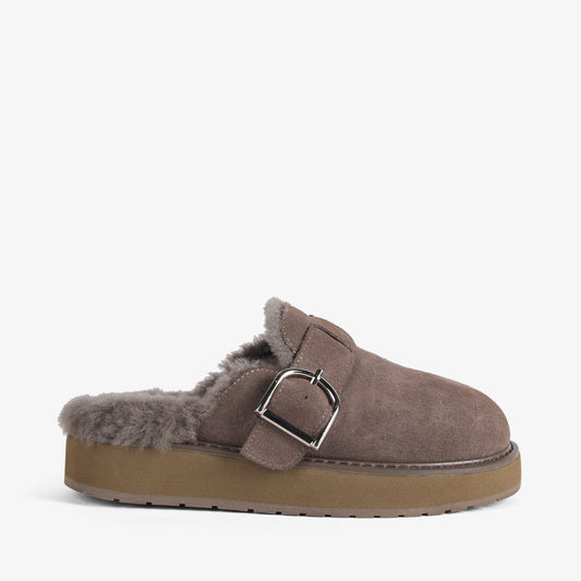 Emu Adison Slipper Slide | Smoke