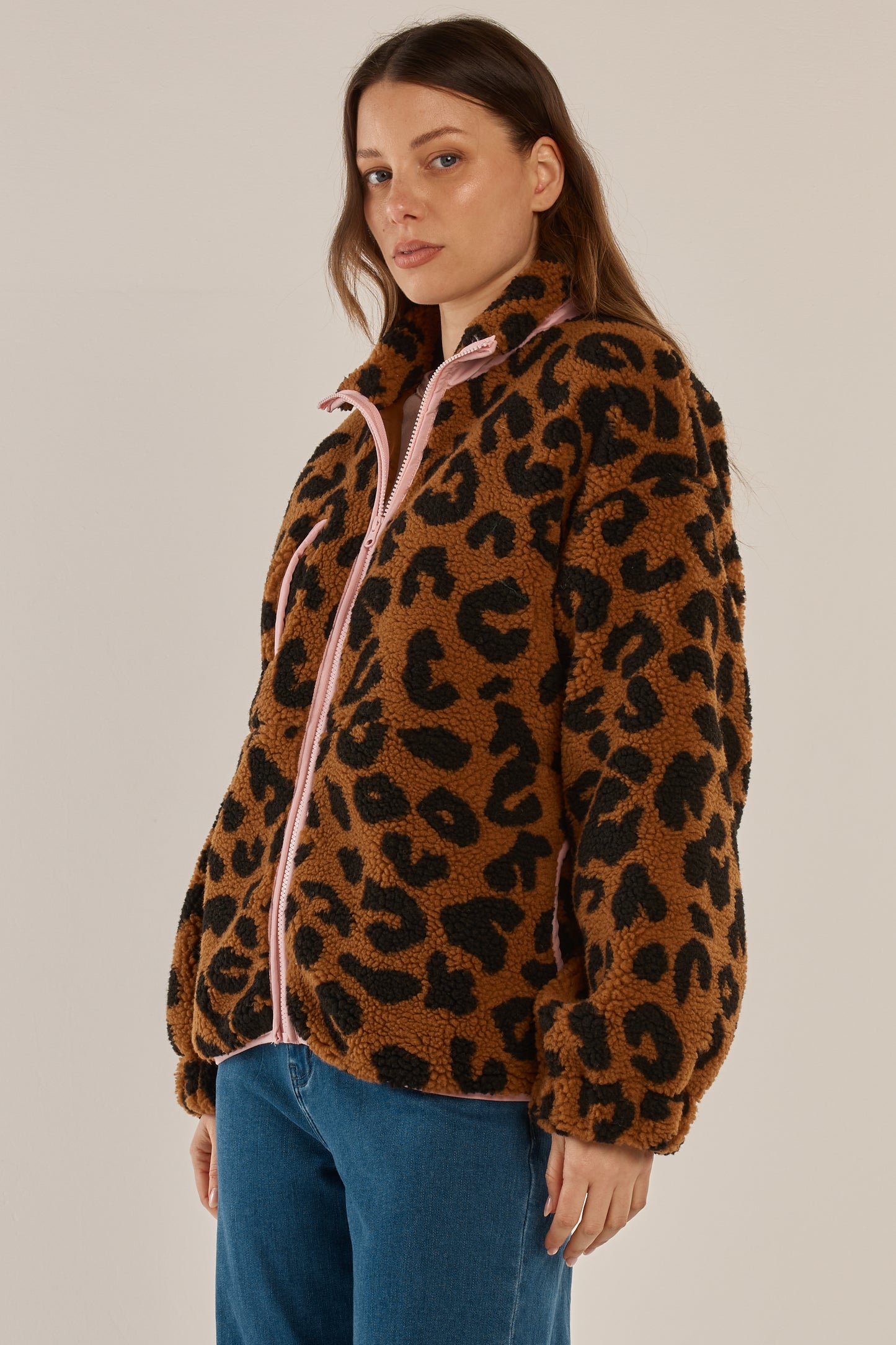 Betty Basics Jayne Fleece Jacket | Animal