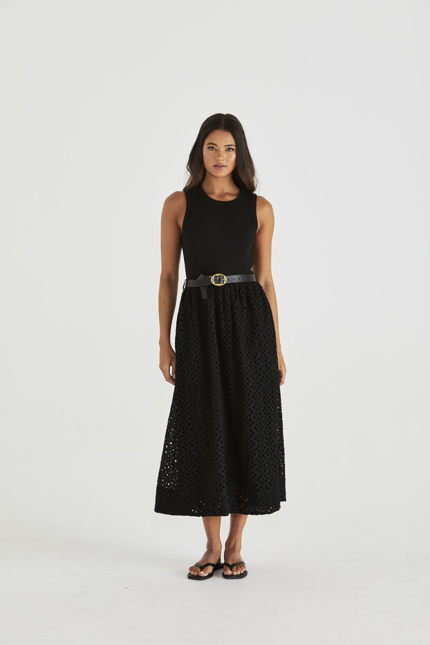 Sass Pattie Dress | Black
