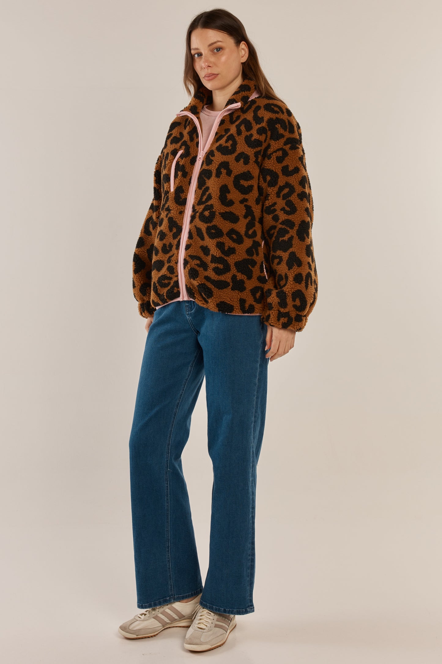 Betty Basics Jayne Fleece Jacket | Animal