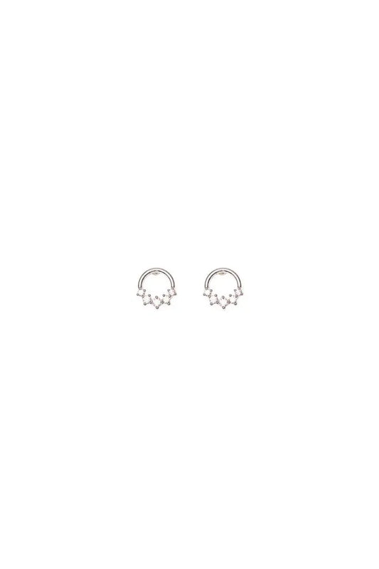 Stilen Violet Earrings - Silver or Gold