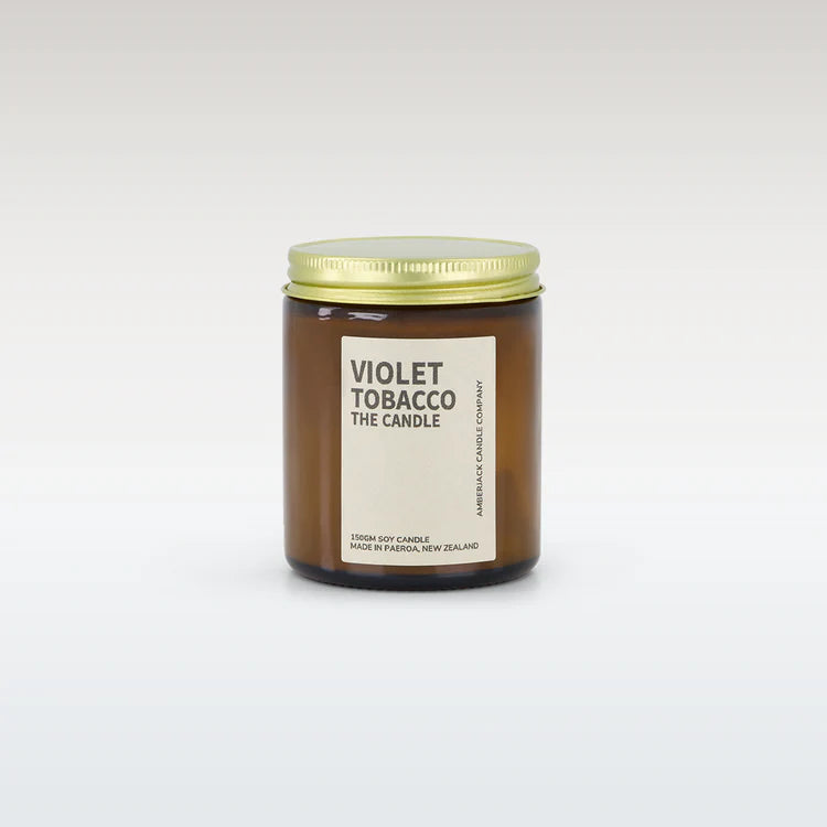 Amberjack Regular Soy Candle - Violet Tobacco