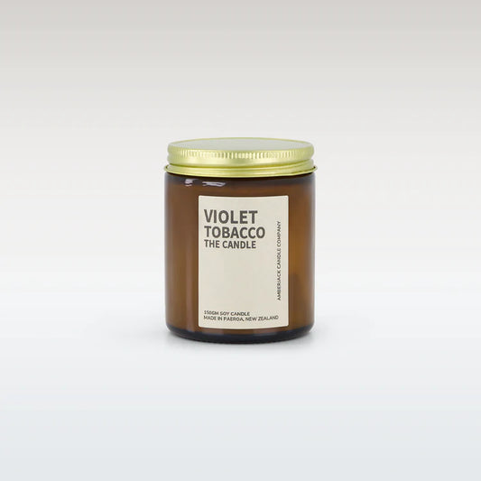 Amberjack Regular Soy Candle - Violet Tobacco