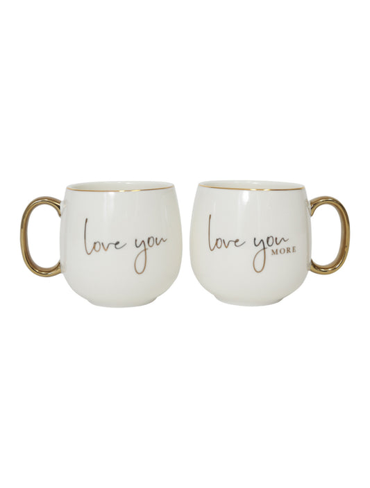 Love You Mug Set
