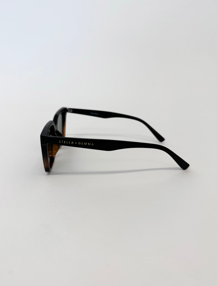Stella + Gemma Willow Polarised Sunglasses - Matt Tort