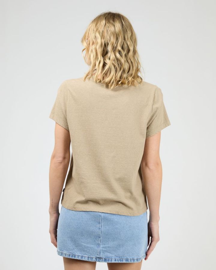 All About Eve Young Hearts Regular Tee | Stone