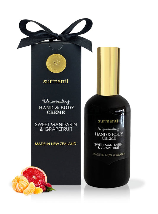 Surmanti Hand & Body Creme - Sweet Mandarin & Grapefruit