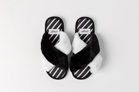 The Goodnight Society Crossover Hotel Slides - Black/White
