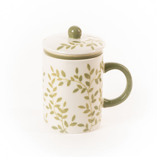 Trade Aid Mug with Strainer - Accent