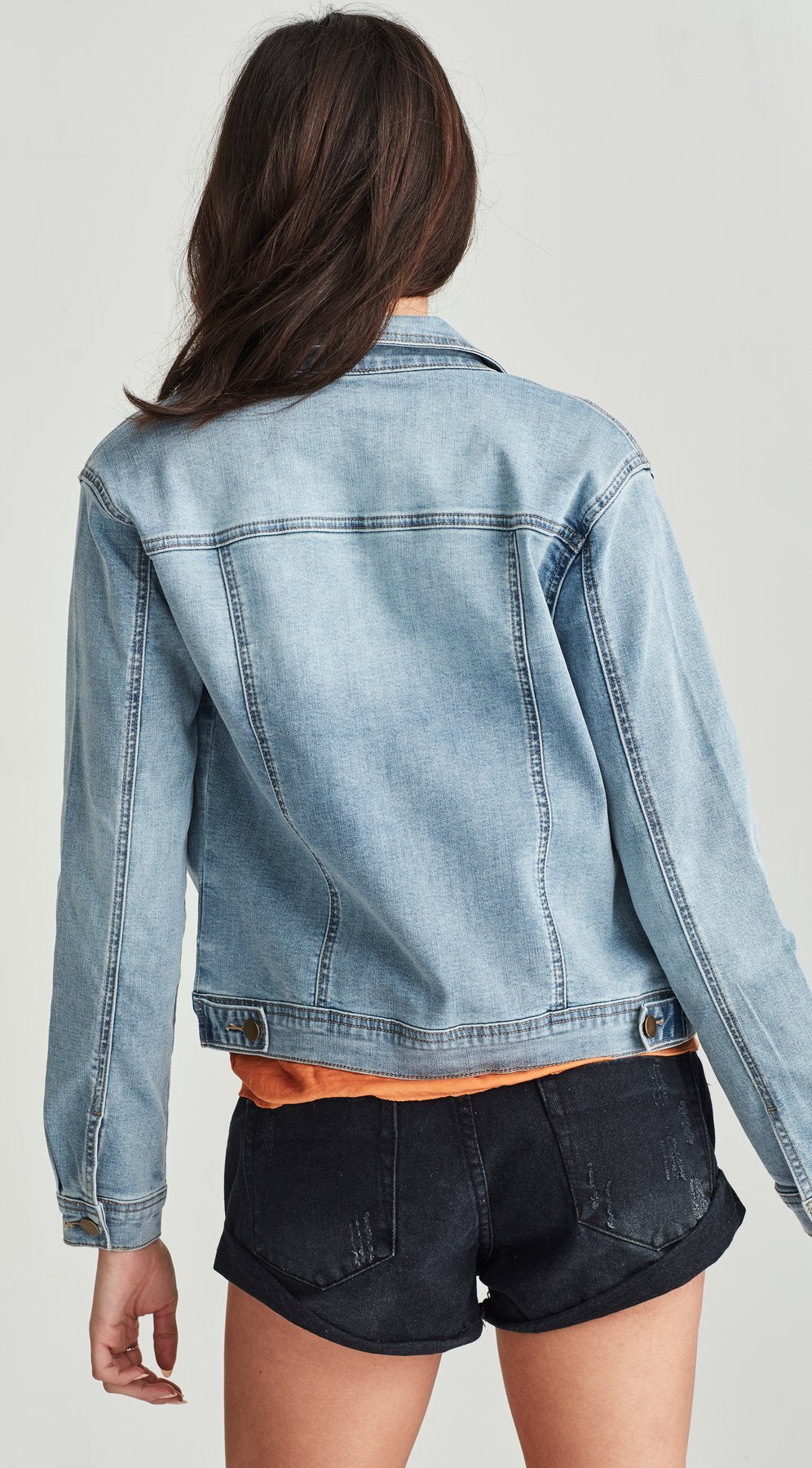 Junkfood Dixie Jacket - Pale Blue