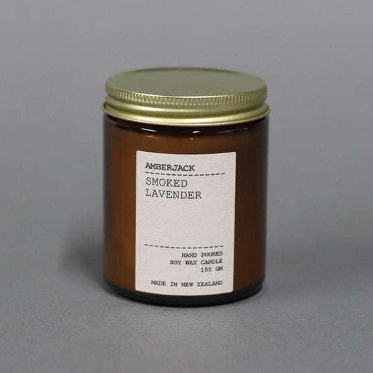 Amberjack Regular Soy Candle - Smoked Lavender