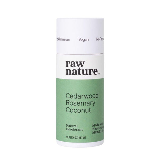 Raw Nature Deodorant - Cedarwood + Rosemary
