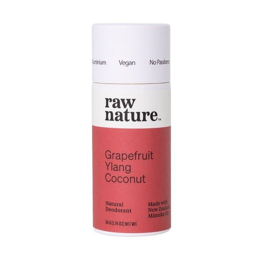 Raw Nature Deodorant Stick - Grapefruit & Ylang
