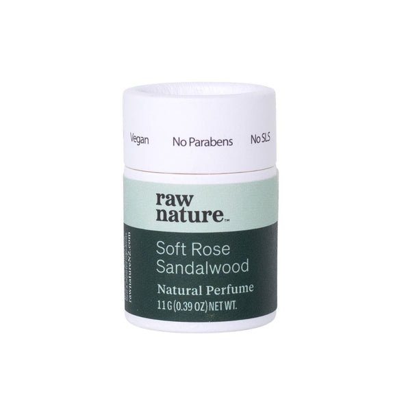 Raw Nature Solid Perfume - Soft Rose + Sandalwood
