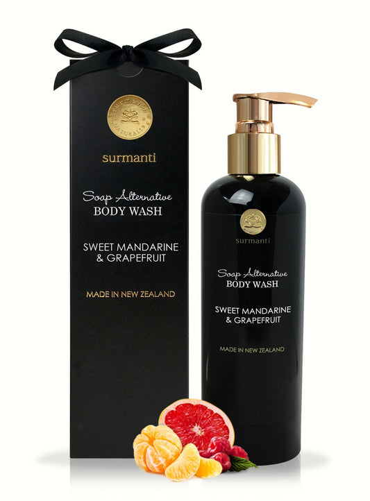Surmanti Body Wash Soap Alternative - Sweet Mandarin & Grapefruit