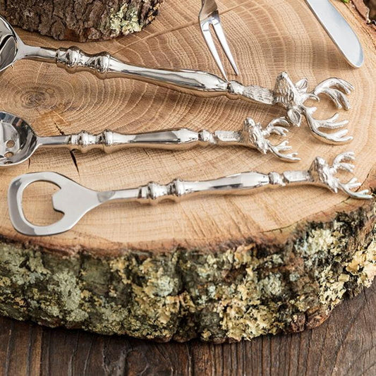 Elk Bottle Opener - Silver