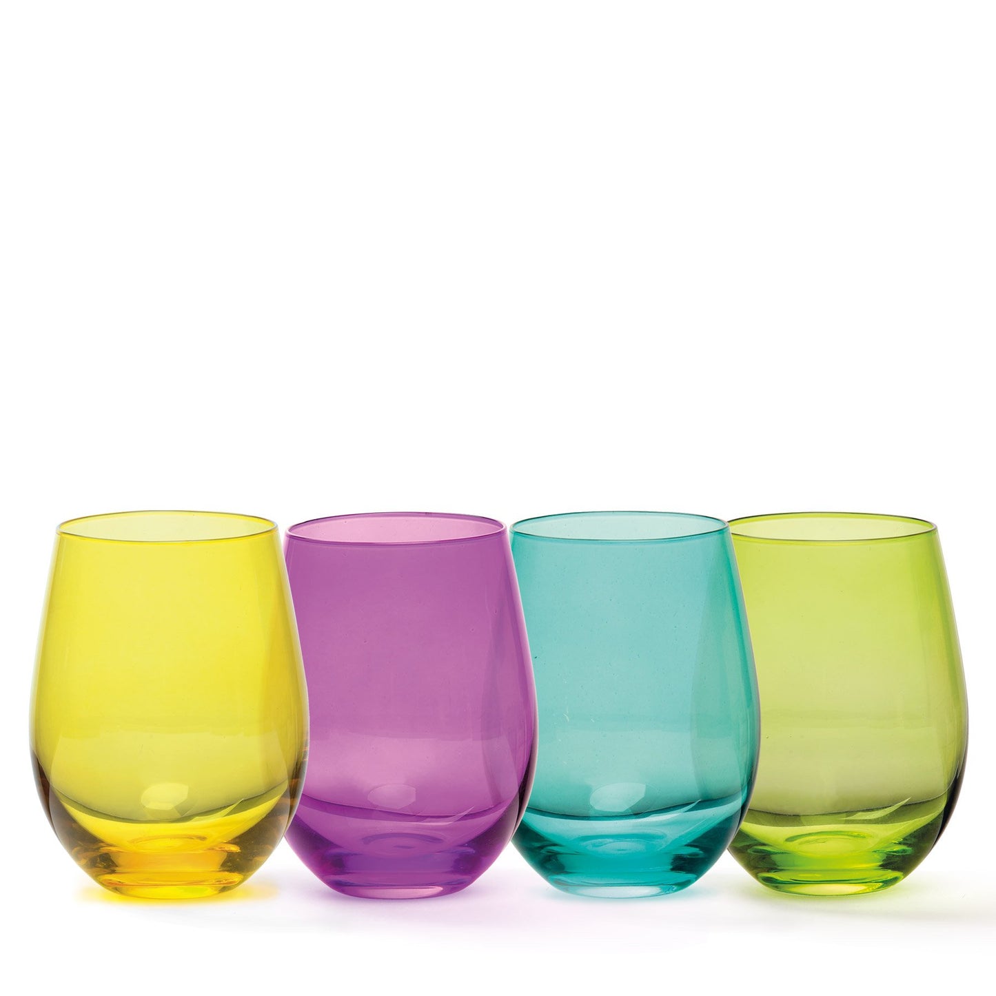 Fiesta Stemless Wine Glasses