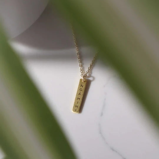 Little Taonga Nga mihi  – Thank you – Necklace